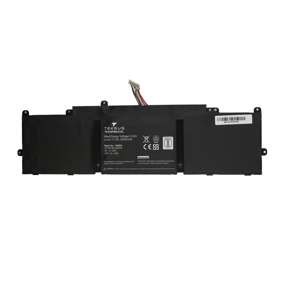 Teksus Laptop Battery Compatible For HP Notebook PC 13-c023TU | ME03XL view 2
